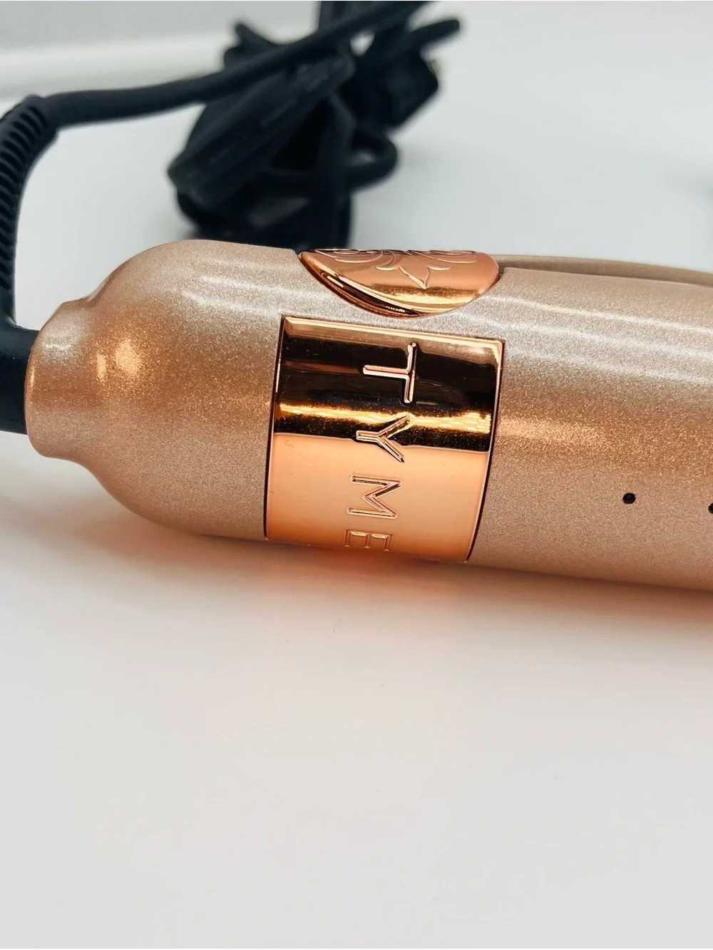 TYME Hair Styling Iron Straightener Curler Travel Case Titanium Plate Flatiron